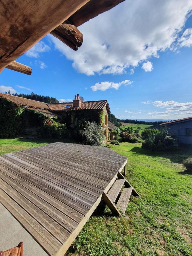 Eco-Gite Cottage Panoramique, Terrasses, Baby Foot, 150 M2 Renove Et Agrandi En 2024, Activites Proposees Champagnac-le-Vieux Luaran gambar