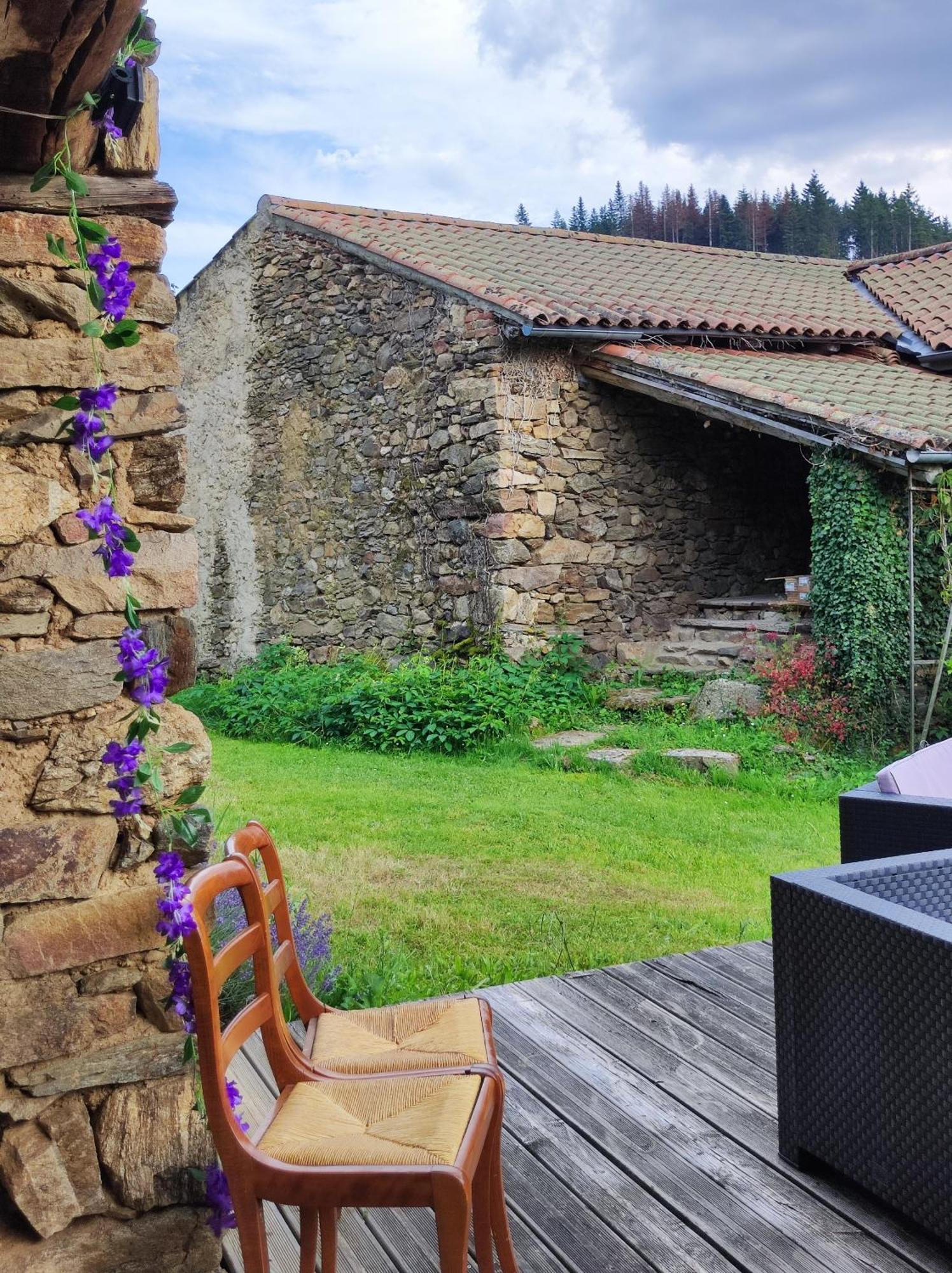 Eco-Gite Cottage Panoramique, Terrasses, Baby Foot, 150 M2 Renove Et Agrandi En 2024, Activites Proposees Champagnac-le-Vieux Luaran gambar